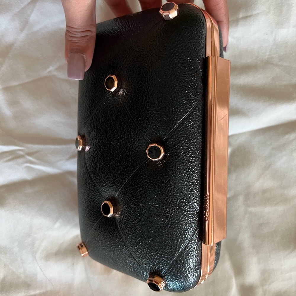Mimco clutch with chain
